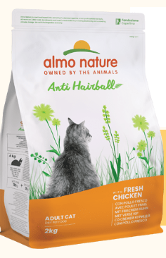 Almo Nature - Almo Nature Holistic Anti Hairball Adult Cat Pollo - Animalmania Store