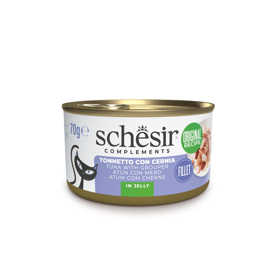 Schesir Gatto Latt. 70G Filetti In Gelatina