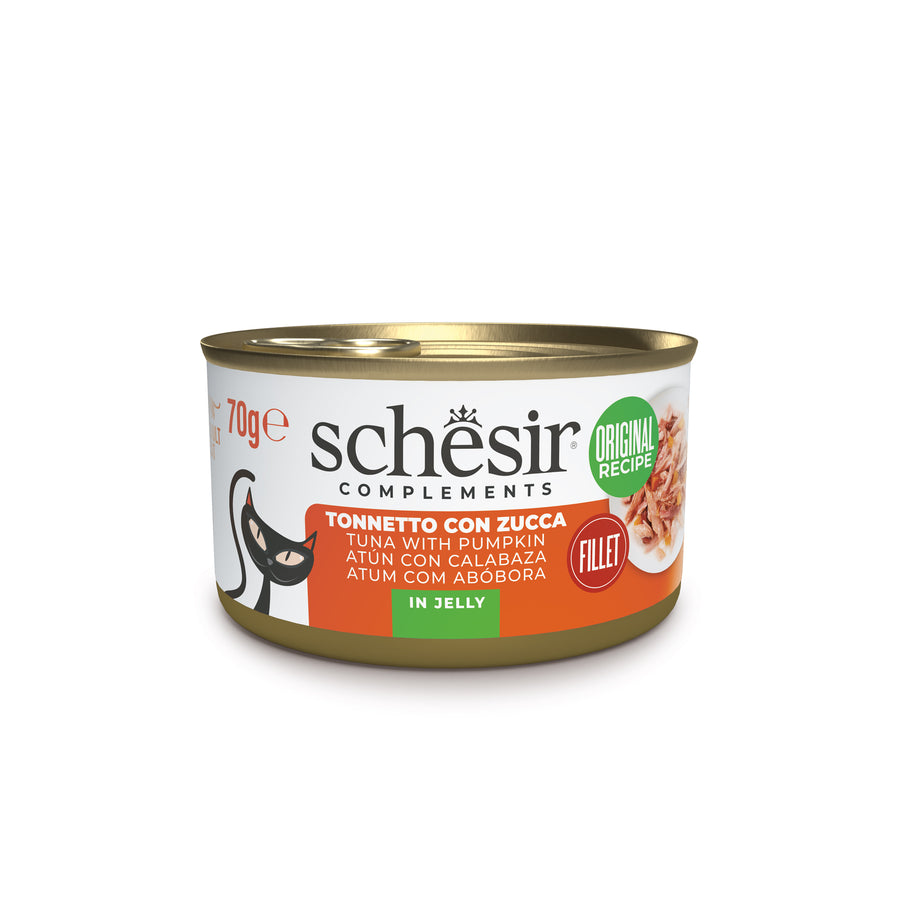 Schesir Gatto Latt. 70G Filetti In Gelatina