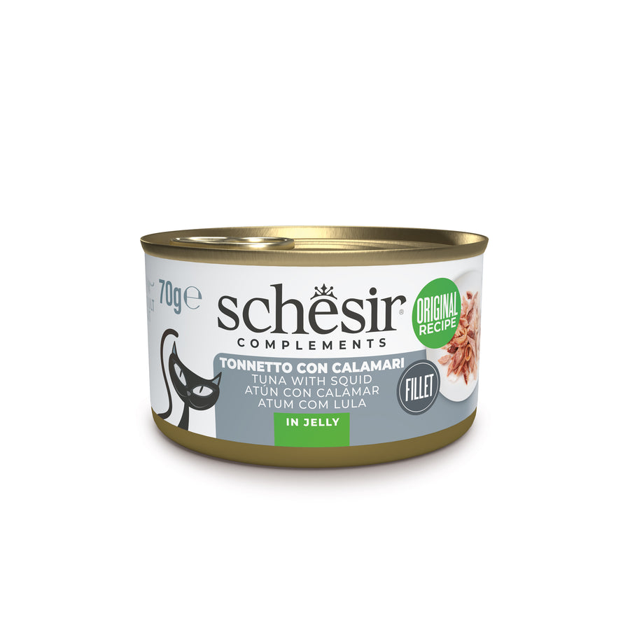 Schesir Gatto Latt. 70G Filetti In Gelatina