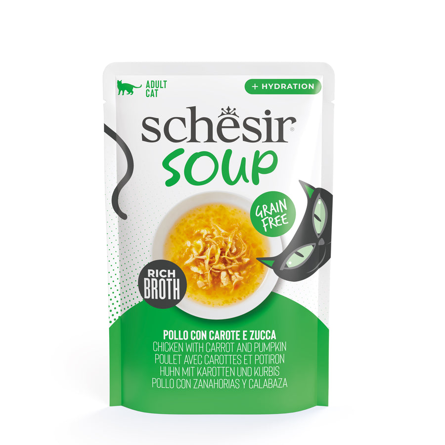 Schesir Gatto Bust. 40G Soup