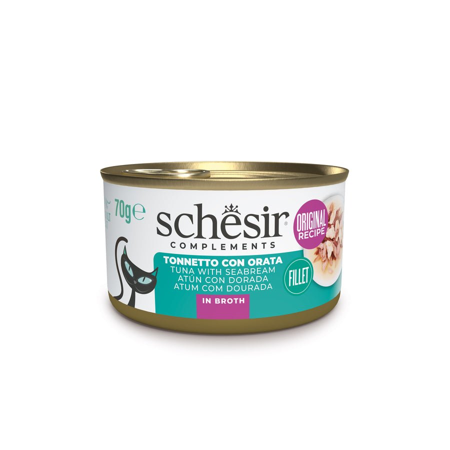 Schesir - Schesir Gatto Latt. 70G In Brodo - Animalmania Store