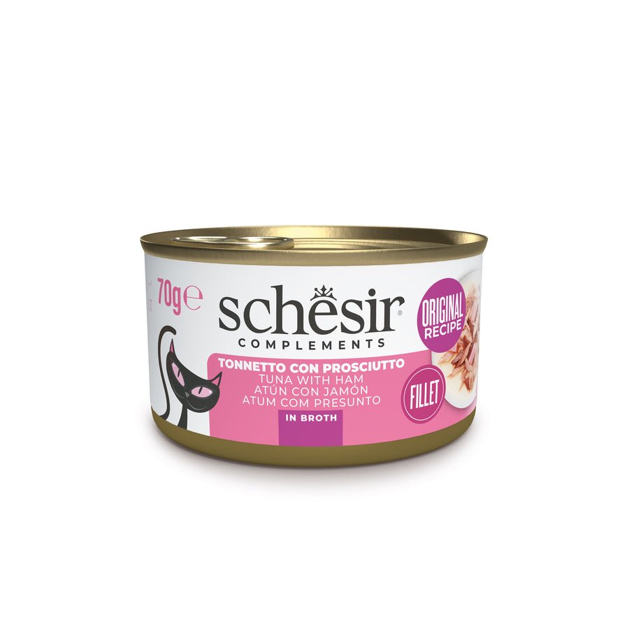 Schesir - Schesir Gatto Latt. 70G Filetti In Brodo - Animalmania Store