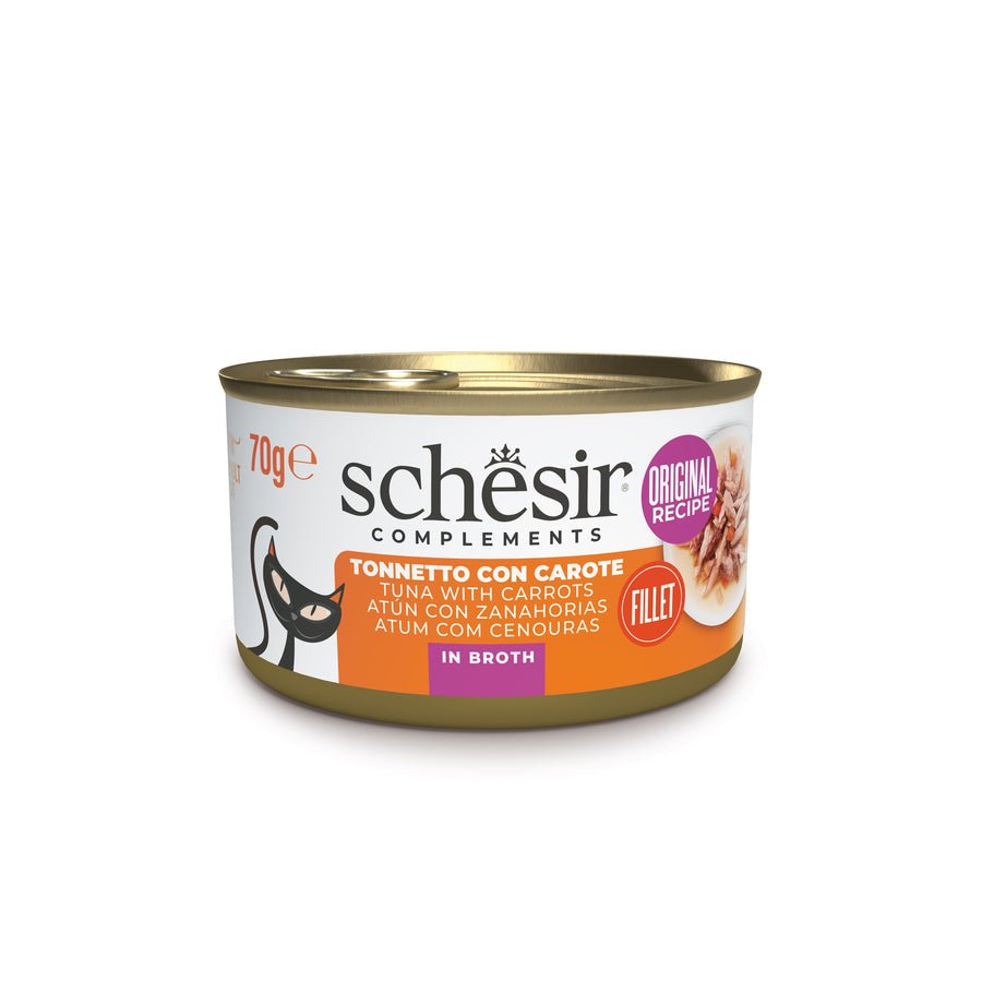 Schesir - Schesir Gatto Latt. 70G In Brodo - Animalmania Store