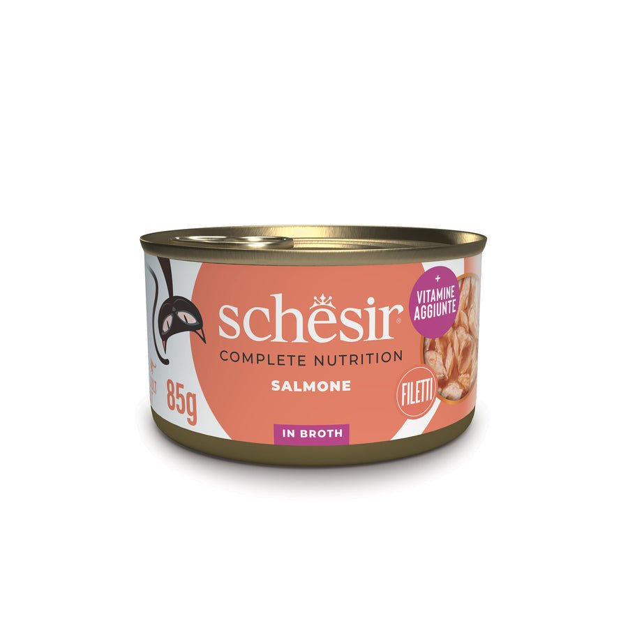 Schesir - Schesir Gatto Latt. 85G Filetti In Brodo - Animalmania Store