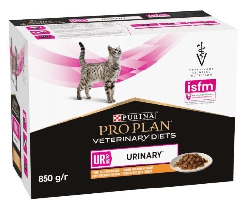 Purina Pro Plan - Purina Pro Plan Veterinary Diet Ur Urinary Per Gatto Multipack 10x85gr - Animalmania Store
