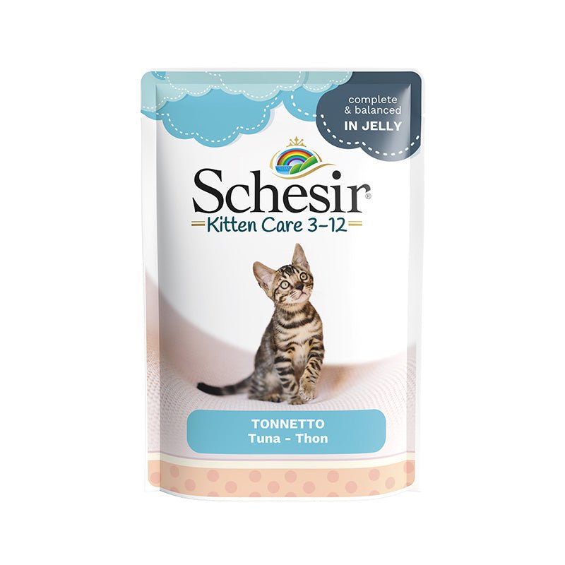 Schesir - Schesir Gatto Kitt Bust. 85G Filetti In Gelatina - Animalmania Store