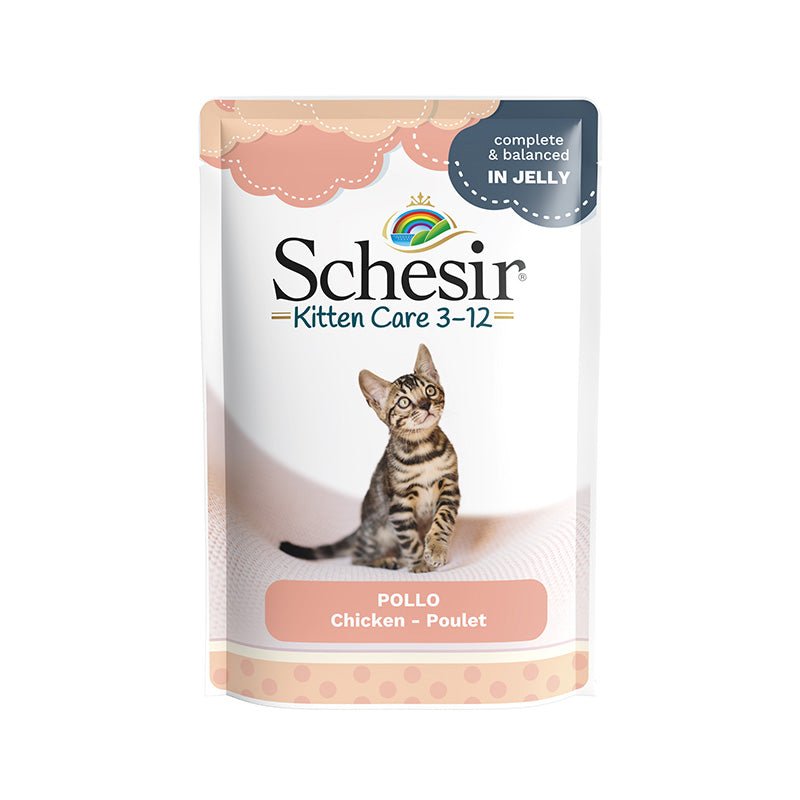 Schesir - Schesir Gatto Kitt Bust. 85G Filetti In Gelatina - Animalmania Store