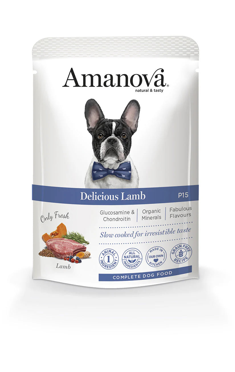 Amanova Cibo Per Cani Pouch 100gr