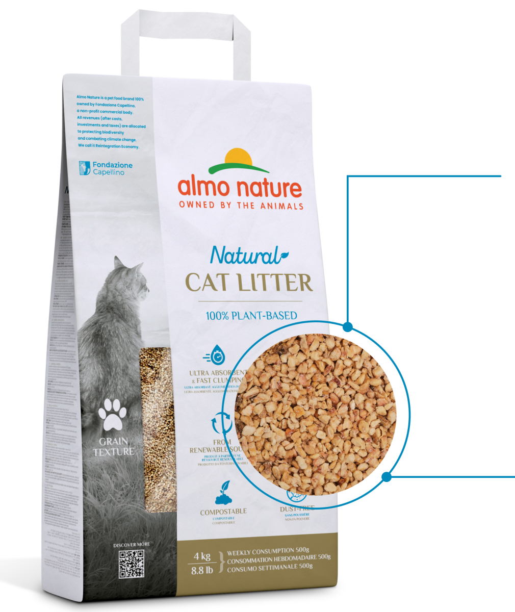 Almo Nature - Lettiera Almo Nature 2,5kg - Animalmania Store