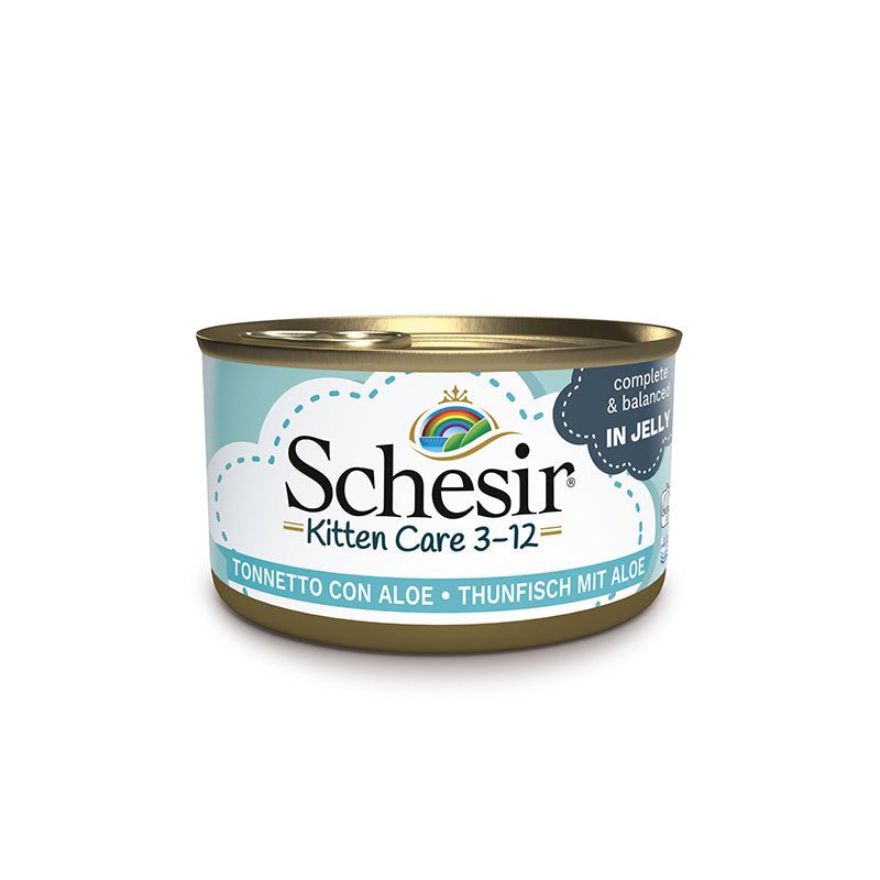 Schesir - Schesir Gatto Latt. 85G In Gelatina Kitten - Animalmania Store