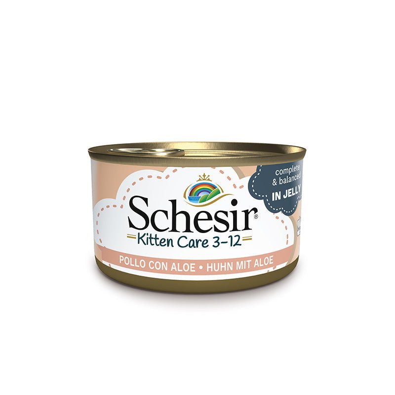 Schesir - Schesir Gatto Latt. 85G In Gelatina Kitten - Animalmania Store