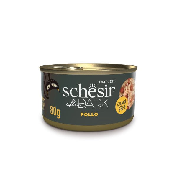 Schesir - Schesir After Dark Gatto Latt. 80G In Brodo - Animalmania Store