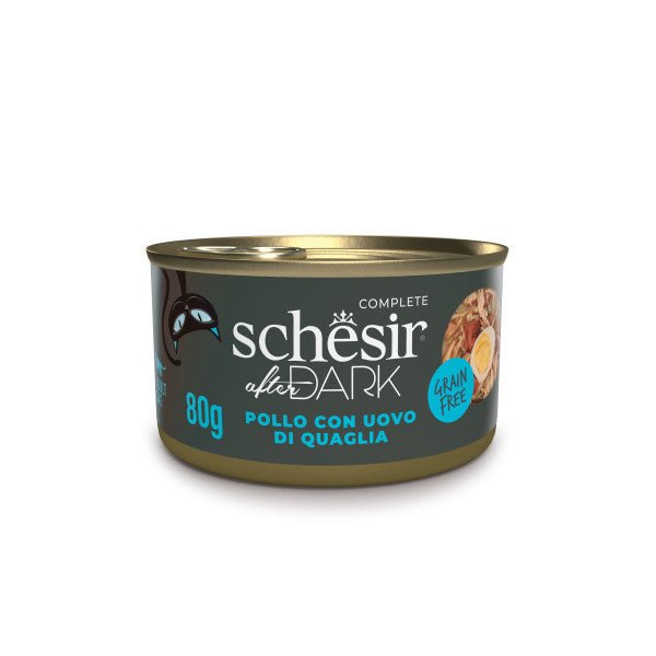 Schesir - Schesir After Dark Gatto Latt. 80G In Brodo - Animalmania Store