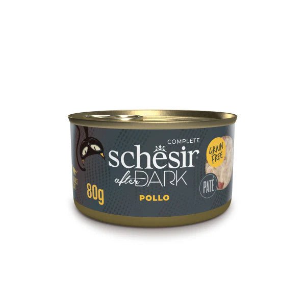 Schesir - SCHESIR AFTER DARK gatto Latt. 80g Patè - Animalmania Store