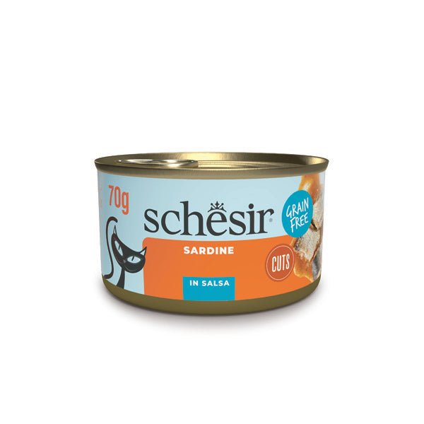 Schesir - Schesir Gatto Bust. 70G Filetti In Salsa - Animalmania Store