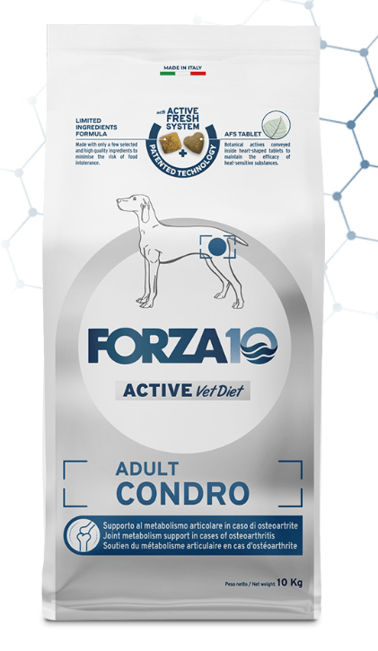 Forza10 - Forza10 Adult Condro Alimento dietetico completo per cani 10Kg - Animalmania Store