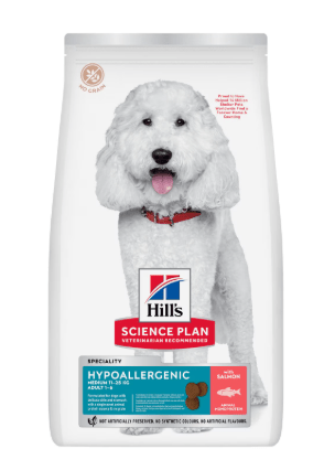 Hill's Science Plan - Hill's Science Plan Hypoallergenic Adult Large cani al Salmone 12 kg - Animalmania Store