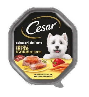 Cesar - Cesar Cibo Umido per Cani Vaschetta 150gr - Animalmania Store