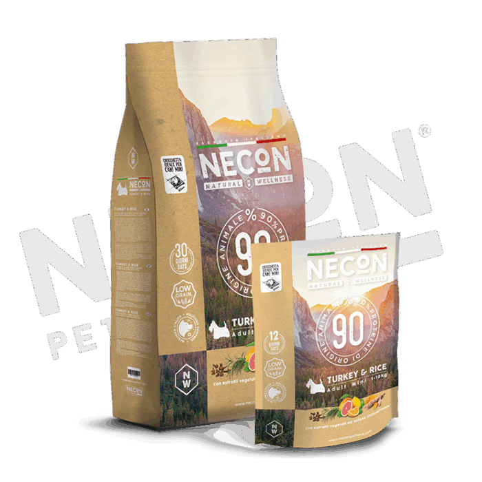 Necon Natural Wellness Adult Mini Tacchino E Riso