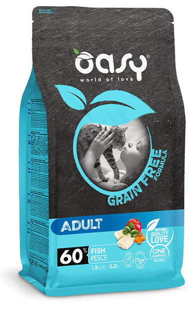 Oasy Gatto Grain Free Adulto Pesce