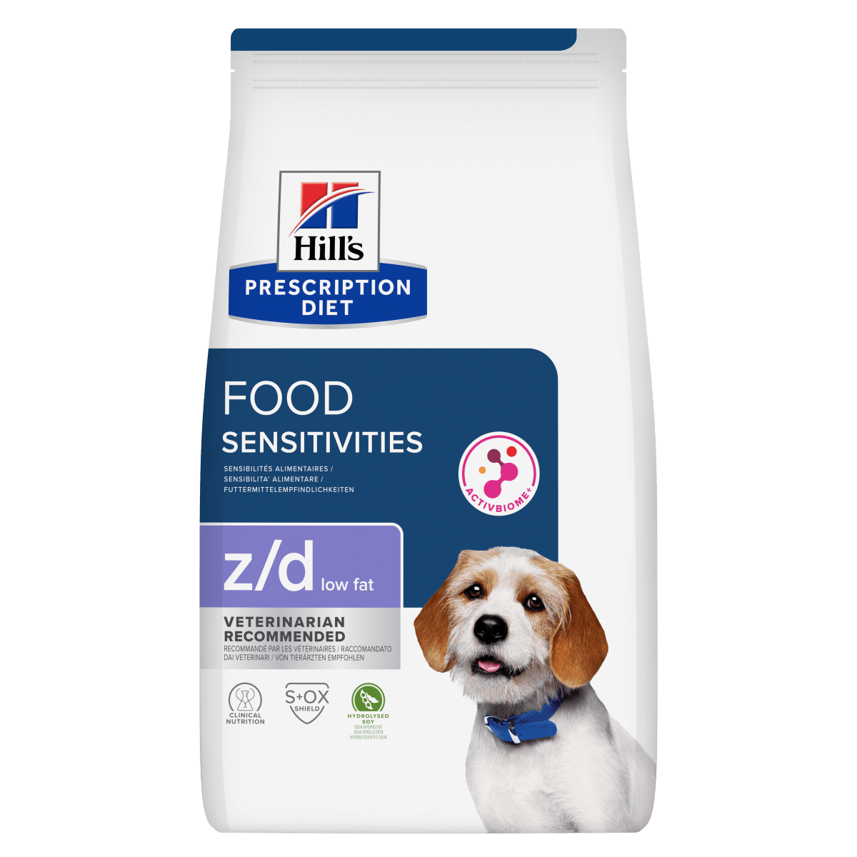 Hill's Prescription Diet - Hill's Prescription Diet z/d Low Fat alimento per cani all'idrolizzato di soia - Animalmania Store