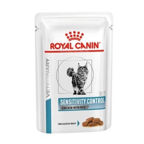 Royal Canin - Royal Canin Sensitivity Control Gatto Adult Con Pollo/Riso Multipack 12x85gr - Animalmania Store