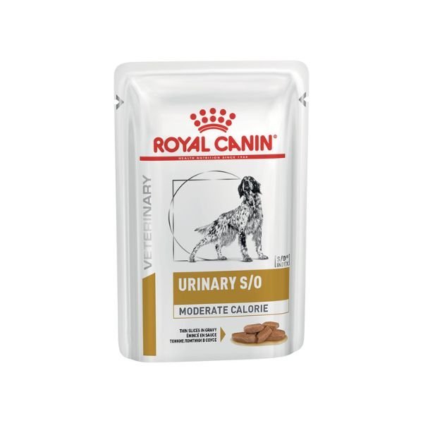 Royal Canin - Royal Canin Urinary S/O Moderate Calorie Cane Adult Multipack 12x100gr - Animalmania Store