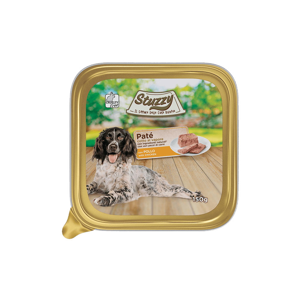 STUZZY - Stuzzy Cane in Vaschetta 150gr - Animalmania Store