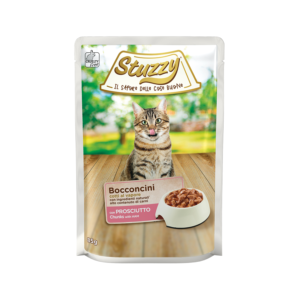 Stuzzy - Stuzzy Gatto Steril Bust. 85G Bocconcini - Animalmania Store