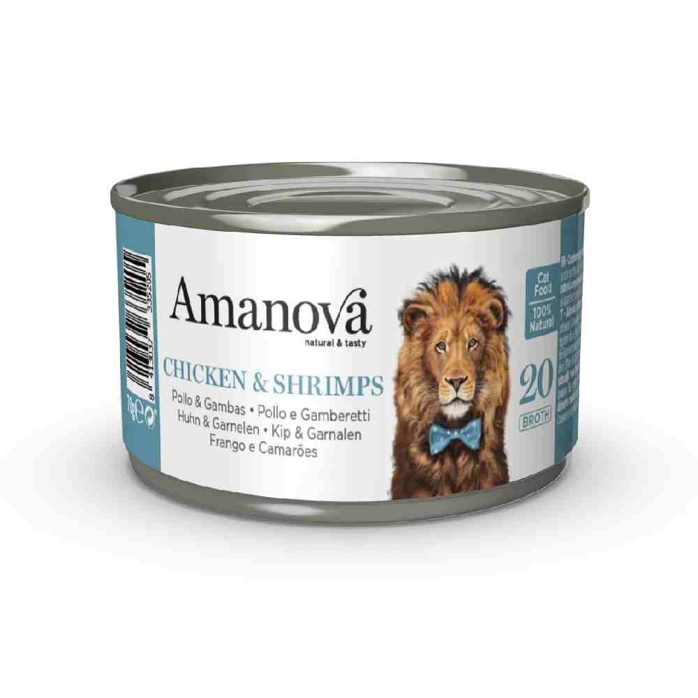 Amanova - Amanova Cat 70Gr Lattina - Animalmania Store