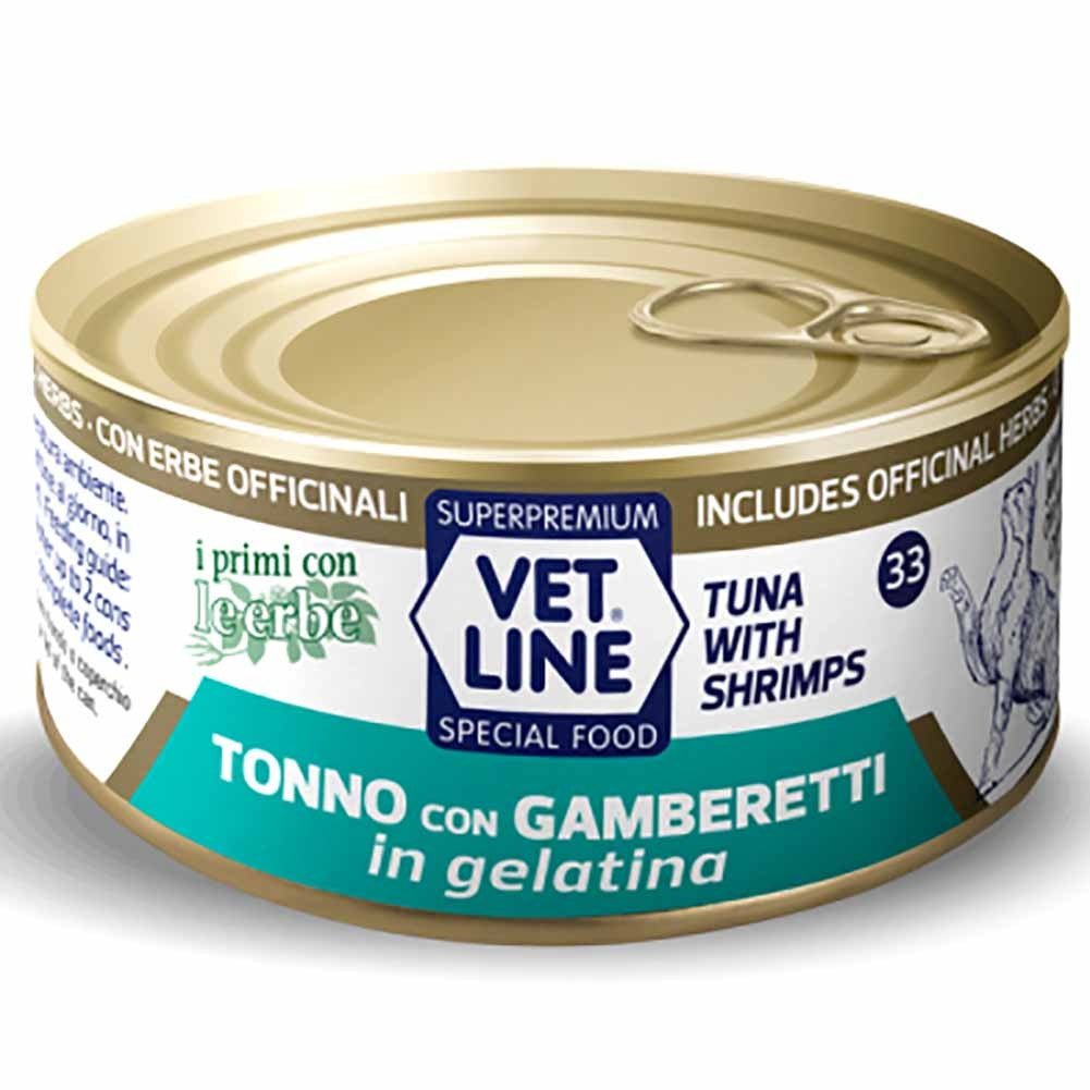 VetLine - Cibo Umido per Gatti Vet line in Gelatina 70G - Animalmania Store
