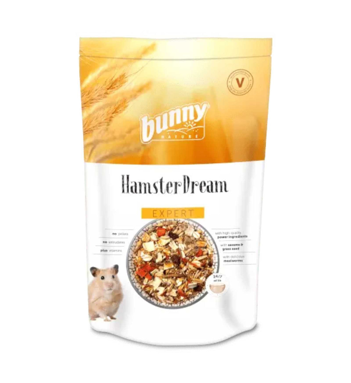 Bunny Sogno per Criceti Expert 500 g, mangime per criceti