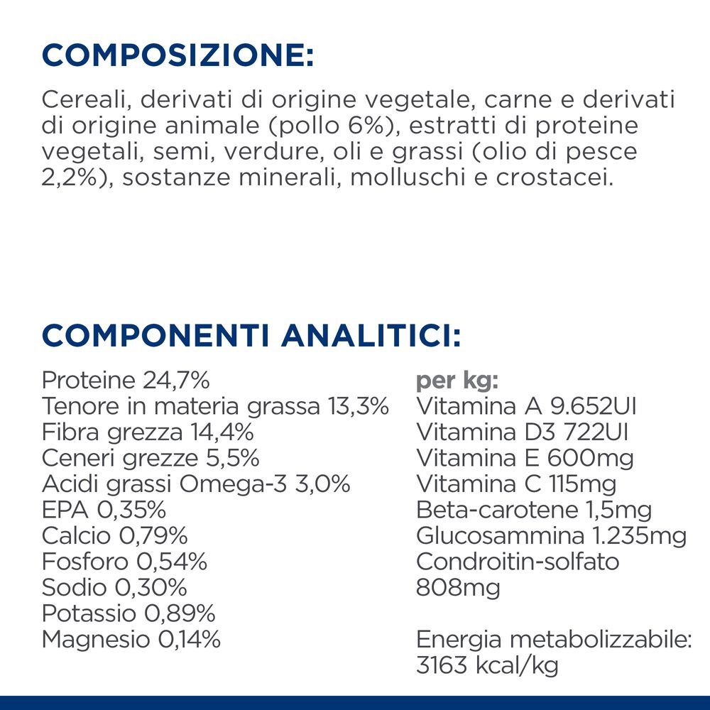 Hill's Science Plan - Hill's PRESCRIPTION DIET Metabolic + Mobility alimento per cani con pollo - Animalmania Store