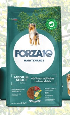 Forza10 - Forza 10 Cane adulto medio crocchette cervo - Animalmania Store