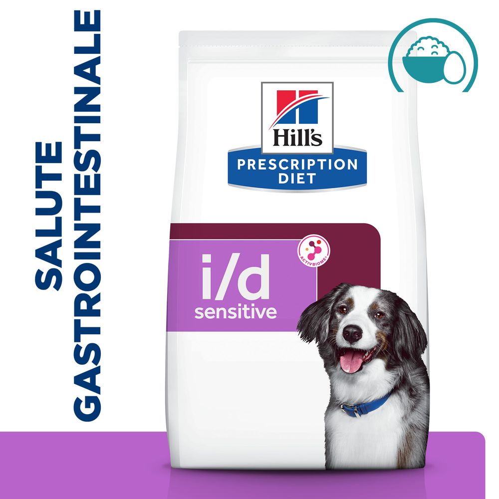 Hill's Science Plan - Hill's PRESCRIPTION DIET i/d Sensitive alimento per cani con uova e riso - Animalmania Store