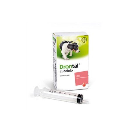 Bayer - Drontal Cucciolo Sospensione Orale 50ml - Animalmania Store