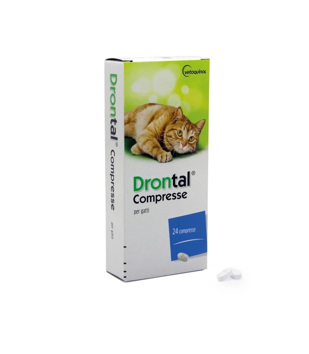 Bayer - Drontal gatti 24 compresse - Animalmania Store