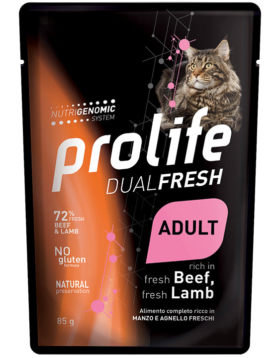Prolife Gatto Dual Fresh Bustina 85g