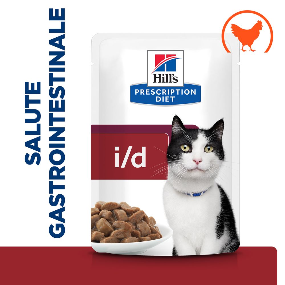 Hill's Science Plan - Hill's PRESCRIPTION DIET i/d alimento per gatti con pollo - Animalmania Store