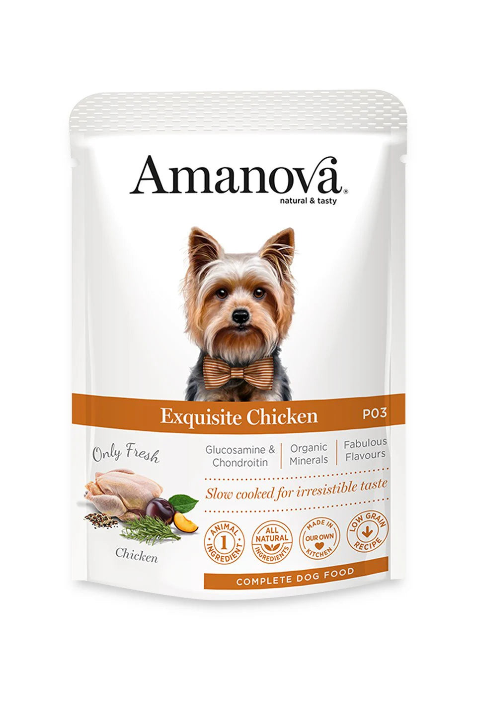 Amanova - Amanova Cibo Per Cani Pouch 100gr - Animalmania Store