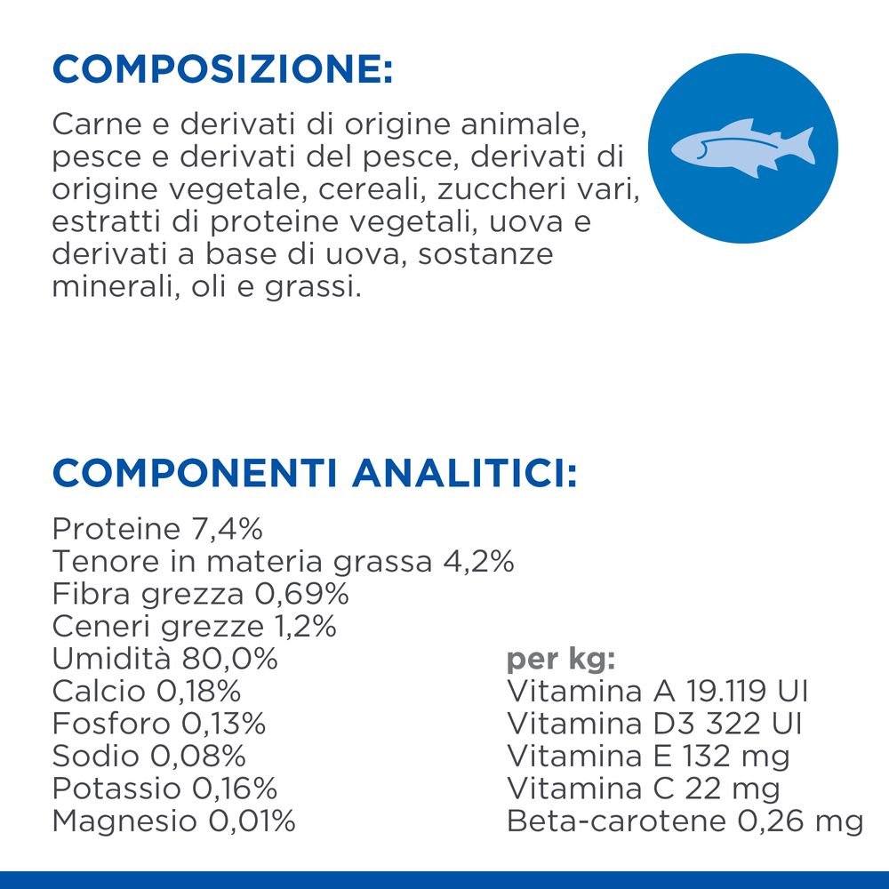 Hill's Science Plan - Hill's Science Plan Mature Adult 7+ Alimento per Gatti con Pesce Oceanico Bustina - Animalmania Store