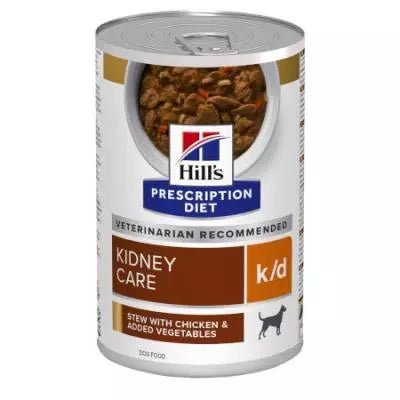 Hill's Science Plan - Hill'S Cane Prescription Diet Cura Renale Spezzatino 354gr - Animalmania Store