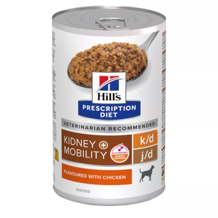 Hill's Science Plan - Hill'S Prescription Diet Cura Renale + Mobility Al Pollo Multipack 370gr x 12 - Animalmania Store