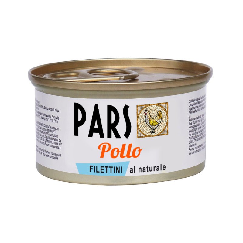 Pars - Pars Filettini Al Naturale 85gr - Animalmania Store