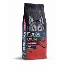 Monge - Monge Natural Superpremium Bwild Low Grain Cane Adult Cervo - Animalmania Store