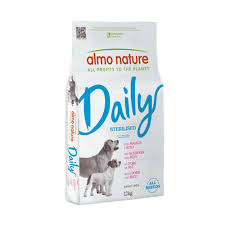 Almo Nature Daily Per Cani Sterilizzati Con Maiale E Riso