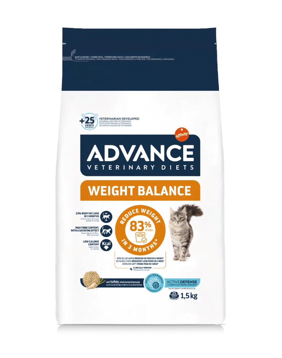 Advance - Advance Diet 1.5Kg Weight Balance Gatto - Animalmania Store