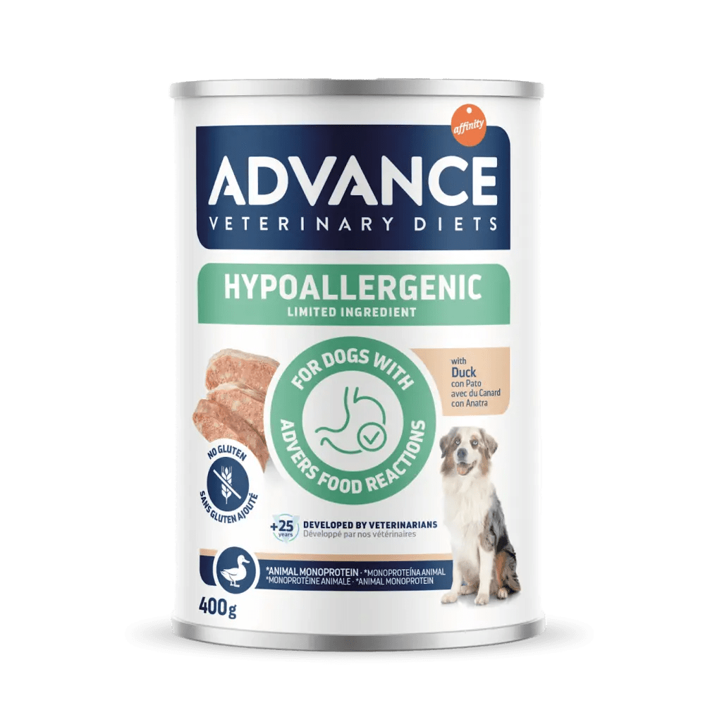 Advance - Advance Diet Latt.400G Hypoallergenic Con Anatra Cane - Animalmania Store