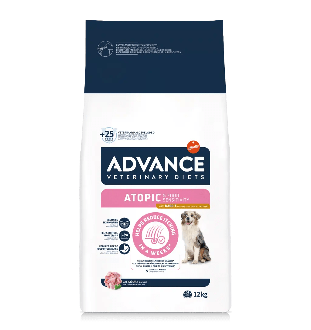 Advance - Advance Diet 3Kg Atopic Con Coniglio Cane - Animalmania Store